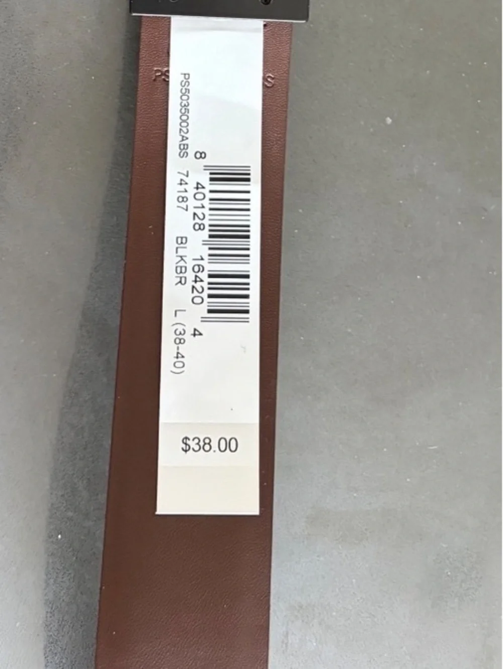 Nike Reversible Leather Belt Size L (38-40)
